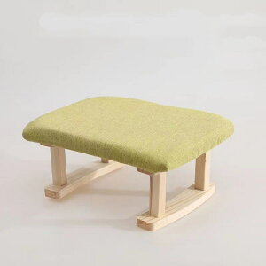 足置き チェア 木製 オットマン 飾り台 オットマン 玄関 いす 踏み台 足置き台 ローソファー イス イス 椅子 1人掛け 薄型クッション おしゃれ モダン スツール3973