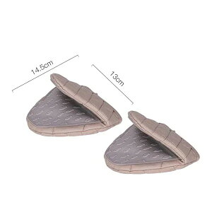 キッチンオーブン手袋 鍋つかみ 滑り止め 半手 電子レンジ 冷凍庫適用 キッチン用品 左右手兼用 耐熱グローブ 2枚セット シリコンゴム