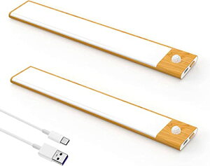 センサーライト 目に優しい 長持ち 急速充電 23cm 調光調色 じんかんせんさー ライト 室内 led バーライト マグネットライト デスクライト キッチン用ライト 足元灯 階段ライト 配線工事不要 4