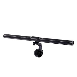 モニターライト パソコン ライトバー40cm デスクライト 掛け式 LED USBライト バーライト 3種類色温度 9段階輝度 非対称配光 目に優しい 省スペース 低反射 PC作業/読書/卓上/寝室 厚さ0.5-4cmのモ