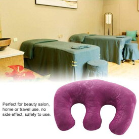 ビューティーサロンホームペールモーブ用取り外し可能な胸枕胸枕