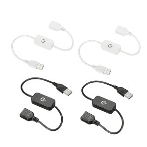 TLED�^�b�`�C�����C�������� 5V 3A USB �R�[�h�^�N�g�X�C�b�`�R���g���[���[ �P�F�����_�C�I�[�h�X�g���b�v���C�g�p �u���b�N �z���C�g 4��