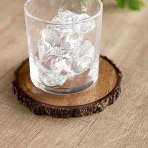 コースター 12cm Konoka 木製 アカシア ( 木のコースター 丸 木 茶托 コップ敷き 天然木 )