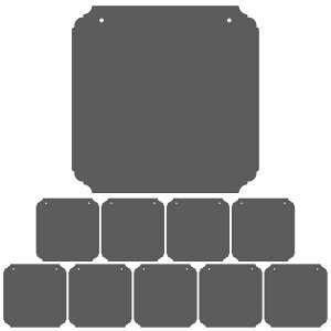 10 ~j Ǌ| | TCY: 147x147 mm |  | Te