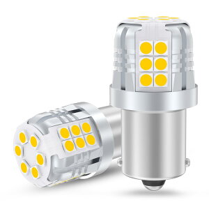 S25 �_�u���� �z���C�g BAY15D P21/5W LED�o���u �ėp �����P�x 30�A3030SMD �e�[�����C�g/�u���[�L���C�g DC12V�ԗp �Ԍ��Ή� 6000-6500K (2�Z�b�g)