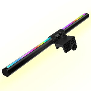 モニターライト バックライト搭載 スクリーンバー ディスプレイライト 照明幅42cm 掛け式 900ルーメン