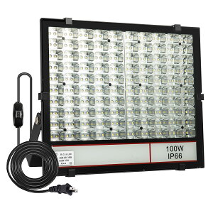 ϋv y Px 10000LM 100W Led F ƗAbv 3mXCb`tdR[h LpƖ hIP66 hƓ ԏꓔ X  q K[W BBQp O LEDtbhCg