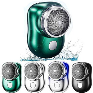 2023 新しい男性用電気かみそり、急速充電、ミニシェーブ ポータブル 電気シェーバー 、ミニシェーバー ミニ 軽量 USB充電式 旅行 (T)