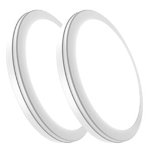 シーリングライト 6畳 28W 3600lm 2個セット 調光調色 リモコン操作 スマホ操作 天井照明器具 電気 蛍光灯 洋室 和室 リビング/キッチン/寝室/洗面所 適用 白枠2個セット