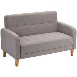 ロボット掃除機も通れるソファーかわいい二人がけソファー2人掛け 幅105cm高さ12cmリビングソファ肘付きかんたん組立1人用にもおしゃれ