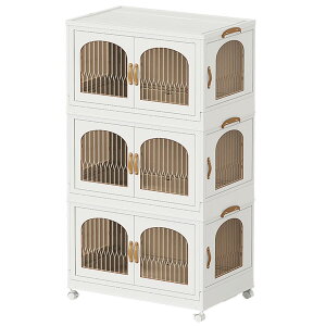 Rei {bNX [I Lrlbg [{bNX ܂݃Rei LX^[t ӂt ̌^3i 55cm*32.5cm*96.5cm 3ʔ [S {I  zCg /ߗ/zc/