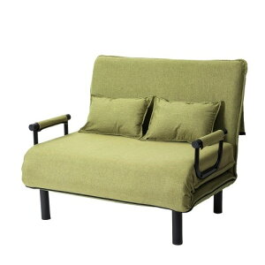 折りたたみソファー ソファベッド2人掛け 省スペース硬め