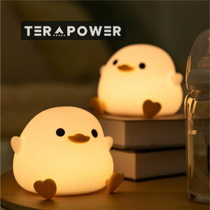 アヒルのナイトライト 授乳ライト タイマ設定 かわいい 調光 プニプニ テーブルランプ 夜間ライト プレゼント 枕元 USB 充電 安全ABS+シリコン製