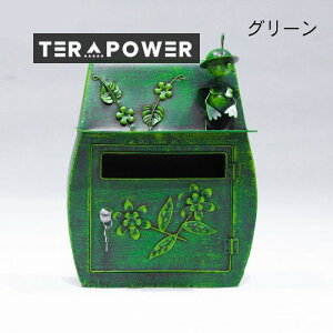 メールボックス アンティーク調 壁掛け式 かわいい おしゃれ インテリア レター ボックス 郵便受け ポスト ヴィンテージ調 レトロ調 白