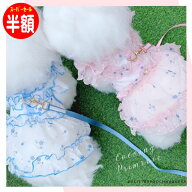 【半額 スーパーSALE&ポイント5倍】 小型犬用 犬 ハーネス 簡単着脱 犬服兼用 一体型 海外ブランド GLITT…