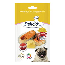 犬用 おやつ Delicio デリシオ プラス サーモン＆チェダーチーズ 70g