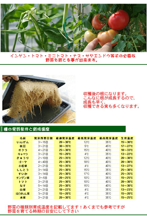 楽天市場 水畑 つるまき支柱付き 水畑 水耕栽培 水栽培 野菜 家庭菜園 水耕栽培器 セット キット 容器 カー用品と雑貨のゼンポー