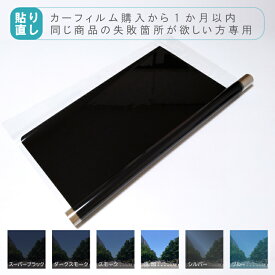 カット済みカーフィルム 貼り直し用部分販売 パーツ 車 数量:1で窓1枚分のご提供