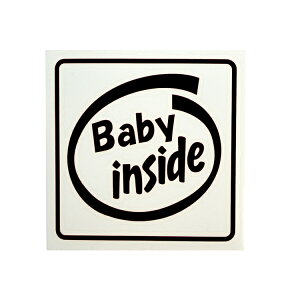 ViBABY IN CAR xr[CJ[@Ԃ񂪏Ă܂I@XebJ[yfJ[z@Baby inside@@VEXyԗpzyJ[pizy[/fJ[/ԁz