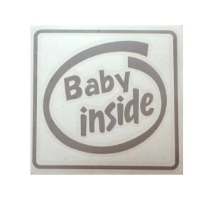 ViBABY IN CAR xr[CJ[@Ԃ񂪏Ă܂I@XebJ[yfJ[z@Baby inside@Vo[@VEXyԗpzyJ[pizy[/fJ[/ԁz