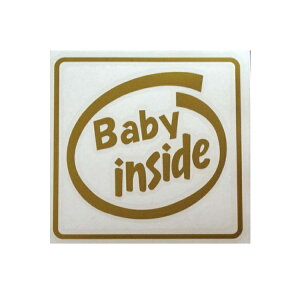ViBABY IN CAR xr[CJ[@Ԃ񂪏Ă܂I@XebJ[yfJ[z@Baby inside@S[h@VEXyԗpzyJ[pizy[/fJ[/ԁz