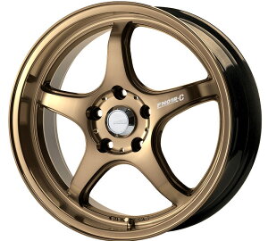 5ZIGEN zC[ FN01R-C STV 16C` 6.0 CZbg45 4 PCD100 BRONZE CLEAR STV6604540BC