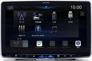 ALPINE(ApC) DAF11Z 11C`fBXvCI[fBI t[eBO rbODA DAF11Z CXAppleCarPlay/AndroidAuto/Buletooth