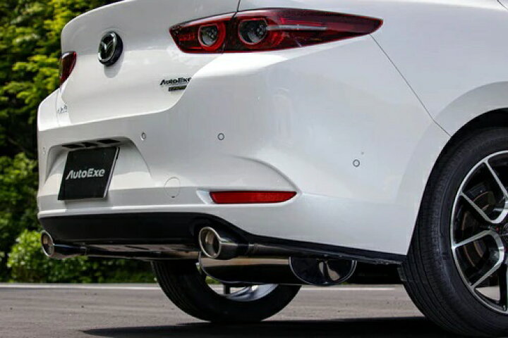 楽天市場】オートエクゼ プレミアテールマフラー MAZDA3 ｾﾀﾞﾝガソリン 