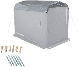 DOPPELGANGER バイクガレージDCC538用 UV耐候ルーフ シルバー DCC587-SL 4589946145618