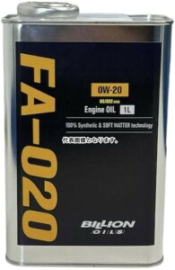 BILLION OILS rIICY 86/BRZ and GR86/BRZ p GWIC FA-020 BOIL-FA020-L10