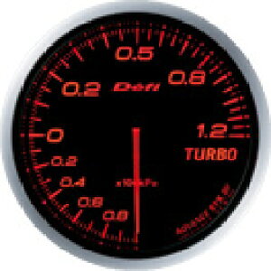 日本精機 メーター Defi−Link ADVANCE BF  ターボ計 120kpa アンバーレッド DF10002