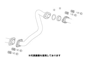 (掩Ԋ֘AƎ҂̂)tWc{ FRONT PIPE tgpCv HA36S Ag[NX 2WD R06A H27.12`H30.12 610-80193