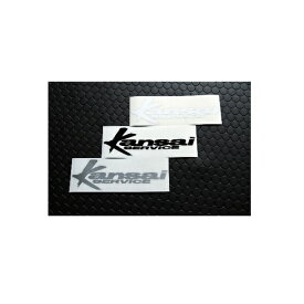 Kansai サービス ステッカー ブラック ST-16-2 4×15．5cm