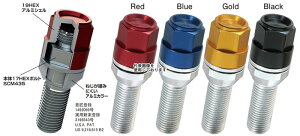 KYO-EI(���i�Y��) LEGGDURA Racing Bolt 60° M14×P1.5 40mm 4pcs ���b�h KIC3040R4(����E�����s��)