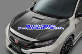 【メーカー直送品】無限 CIVIC TYPE R （FK8） カーボンボンネット 60100-XNCF-K0S0