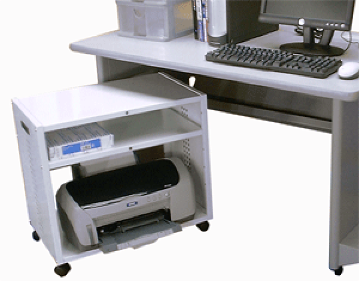 楽天市場】マルチワゴンL PC プリンター サイドデスクワゴン 埃 ほこり