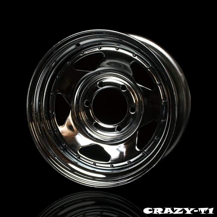 楽天市場】16インチ/8J/P.C.D 139.7/INSET ±0 or +13 ゼロハウス CRAZY 