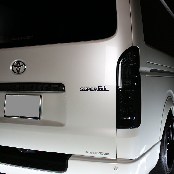 楽天市場】トヨタ ハイエース 正 タイプ USDM 仕様 200系 テールランプ 