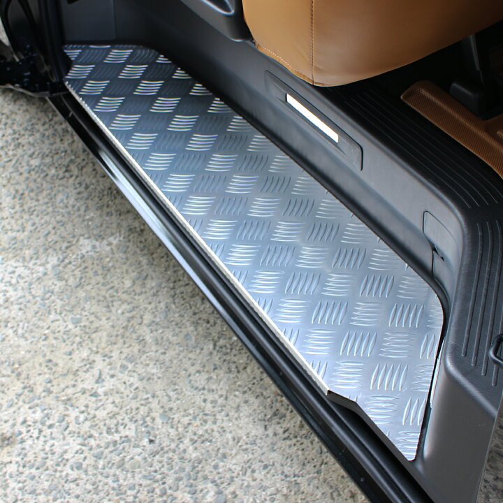 楽天市場】ハイエース 200系 ステップ カバー スカッフプレート 左右 2  