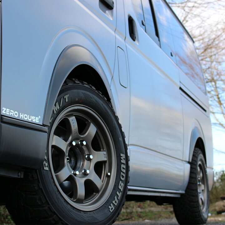 楽天市場】ハイエース 200系 オーバーフェンダー ダウンルック ABS製  