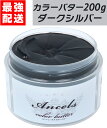 【 カラーバター ダークシルバー 200g 】 ヘアカラー カラートリートメント エンシェールズ クリップジョイント ancels シルバー 銀 銀色 白髪 セルフカラー アンシェールズ 髪染め 日本製 送料無料 カラー トリートメント ヘアカラートリートメント ヘアトリートメント