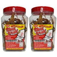 【 かめばかむほど 130g × 2個 】 谷貝食品工業 スパイシー するめ足 お徳用 するめ 烏賊 あたりめ つま…