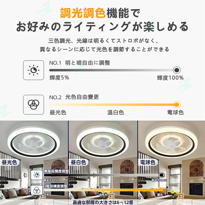 楽天市場】【amazon人気no.1】シーリングファンライト 
