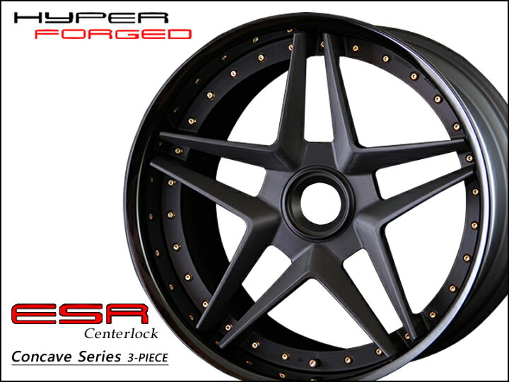楽天市場】ハイパーフォージド ESR CL 20インチ×11J Sコンケイブ 