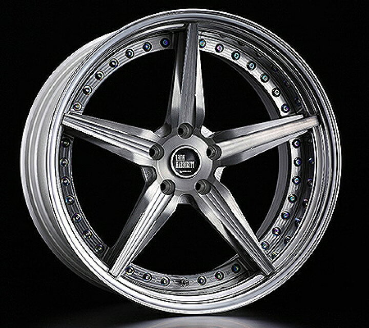 楽天市場】SUPER STAR レオンハルト LF-S1 21インチ×9.5J CV/Nリム 