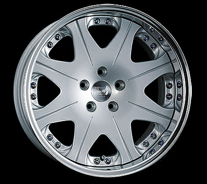 楽天市場】SUPER STAR レオンハルト ヴァッフェ 19インチ×13J 5-114.3 