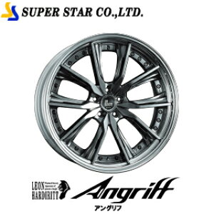 SUPER STAR ���I���n���g �A���O���t 21�C���`×10.5J 5-114.3 STD/N���� �z�C�[�� �X�[�p�[�X�^�[ LEON HARDIRITT Angriff 21x10.5J