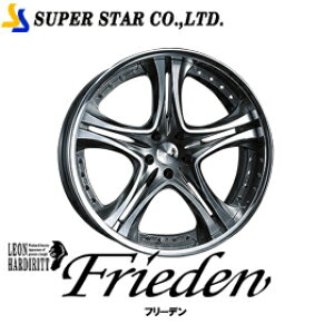 SUPER STAR ���I���n���g �t���[�f�� 20�C���`×9J 5-114.3 R���� �z�C�[�� �X�[�p�[�X�^�[ LEON HARDIRITT Frieden 20x9J