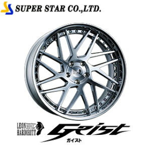 SUPER STAR ���I���n���g �K�C�X�g 18�C���`×11J 5-114.3 R���� �z�C�[�� �X�[�p�[�X�^�[ LEON HARDIRITT Geist 18x11J