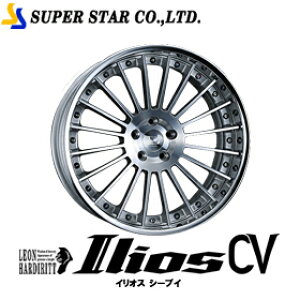 SUPER STAR ���I���n���g �C���I�X CV 21�C���`×8.5J 5-114.3 STD/N���� �z�C�[�� �X�[�p�[�X�^�[ LEON HARDIRITT Ilios CV 21x8.5J